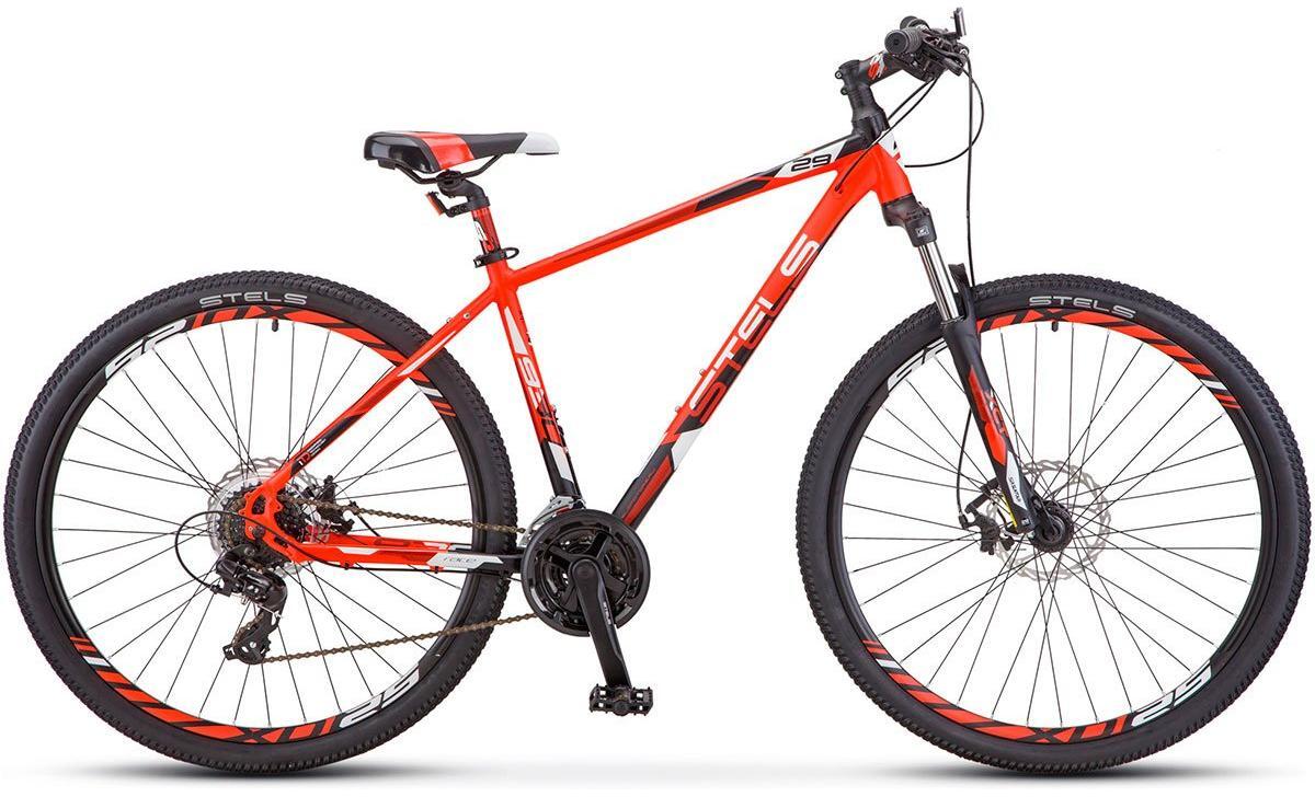 Велосипед Stels Navigator 930 MD 29 V010 2020 Неоновый-красный/Черный