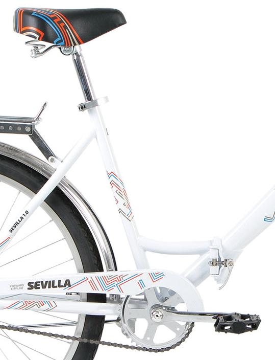 Велосипед Forward Sevilla 26 1.0 2019 Белый
