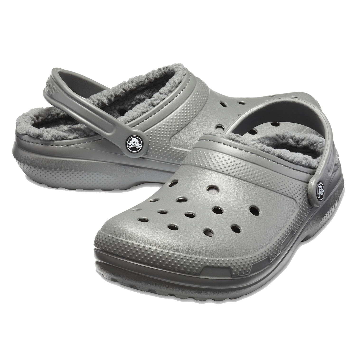 Сандалии Crocs Classic Lined Clog Slate Grey/Smoke
