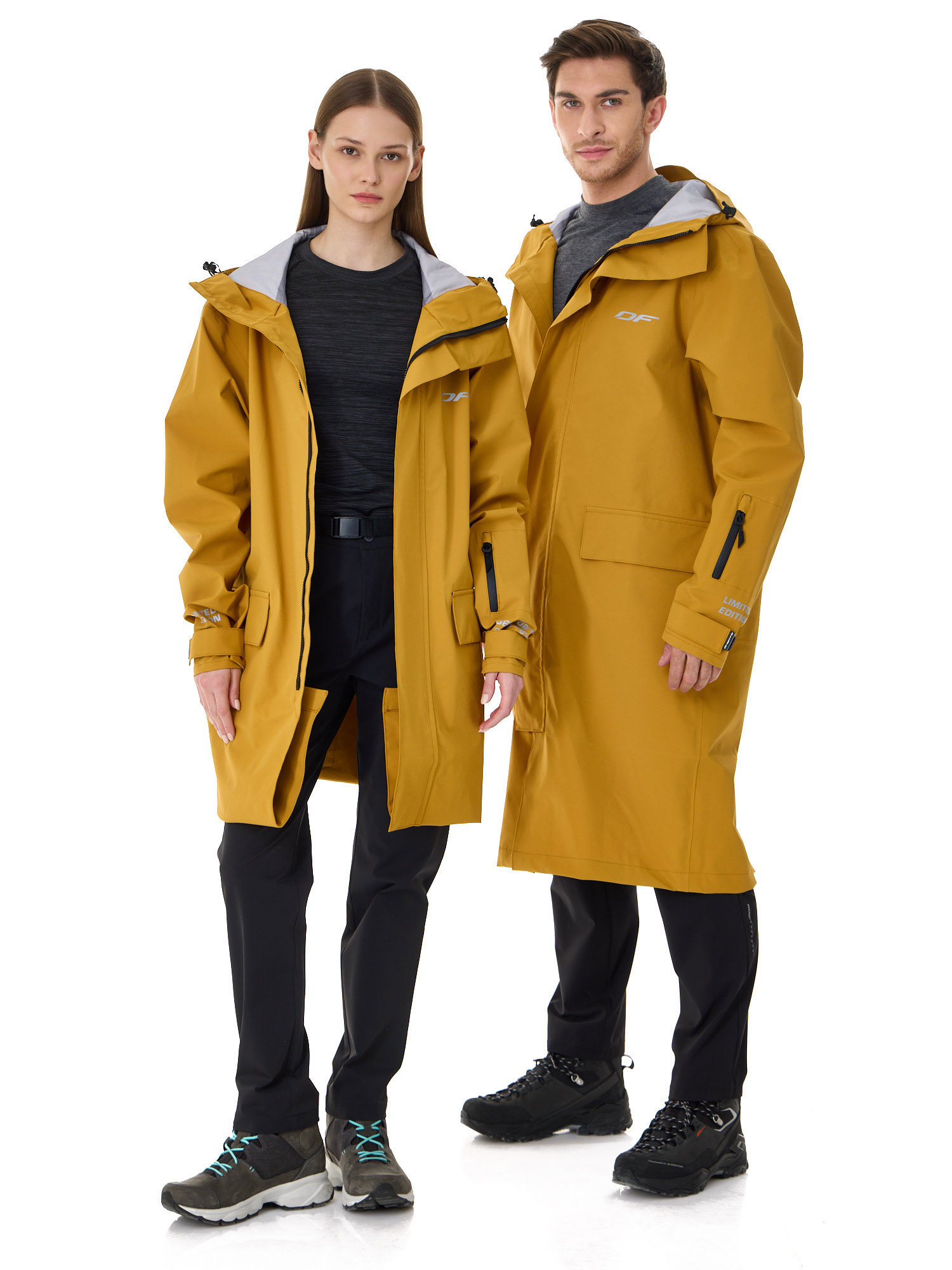 Плащ Dragonfly Df Raincoat Yellow