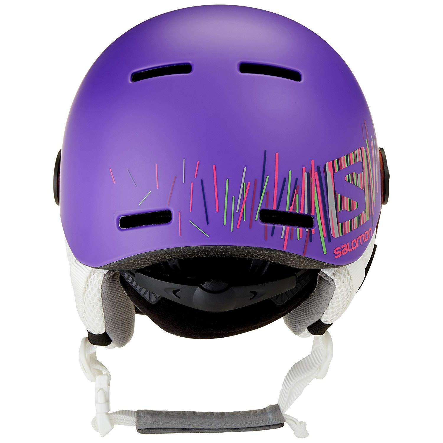 Шлем детский SALOMON GROM VISOR Purple Mat/UNIVERSA
