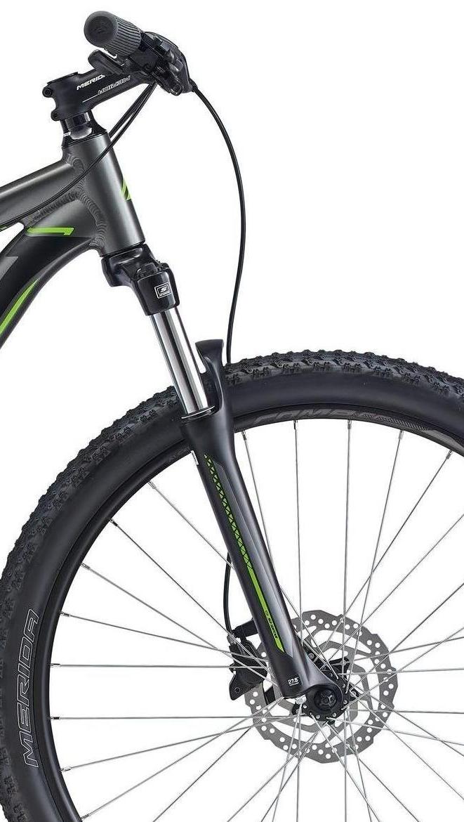 Велосипед MERIDA Big.Seven 15-D 2020 Silk Anthracite/Green/Black