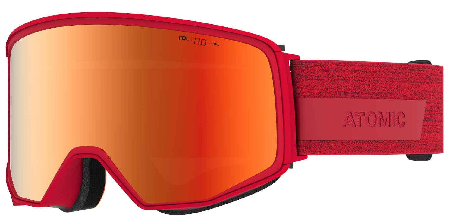 Очки горнолыжные ATOMIC 2020-21 Four Q HD Red