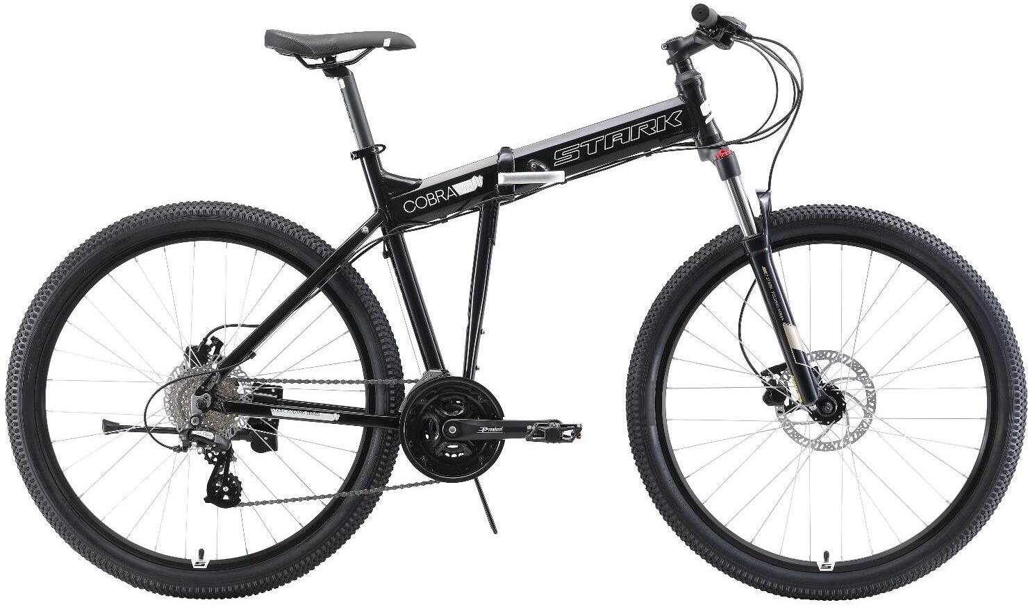 Велосипед Stark Cobra 27.3 HD 2019 Черный/Белый