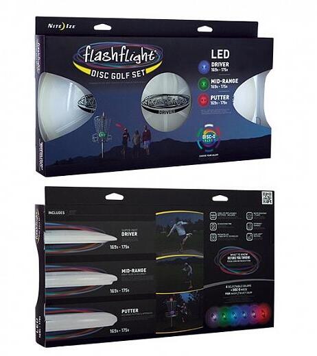 Фрисби Nite Ize FlashFlight Golf Disc DMP Set