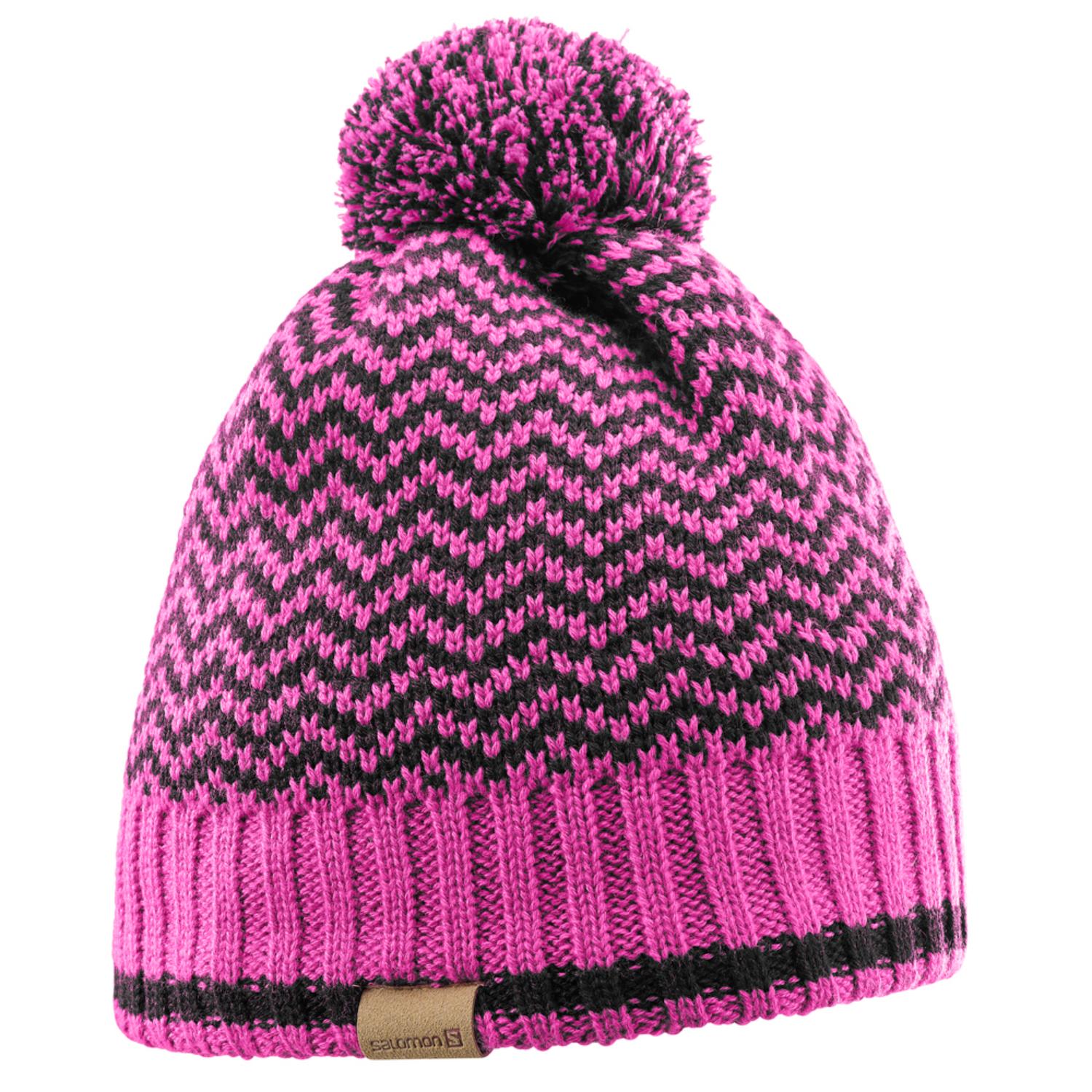 

Шапка Salomon 2017-18 Back Country Beanie Rose V/black