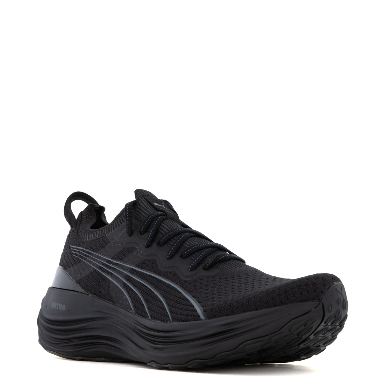 Кроссовки Puma Foreverrun Nitro Knit Black/Shadow Gray