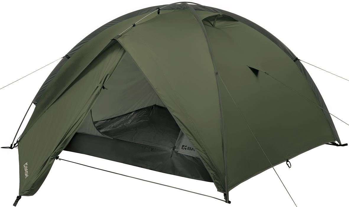 Палатка BASK 3М Bonzer 3 зеленый
