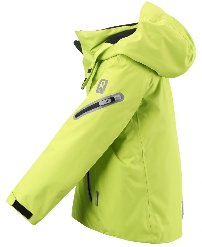 Куртка горнолыжная детская Reima 2020-21 Regor Lime Green