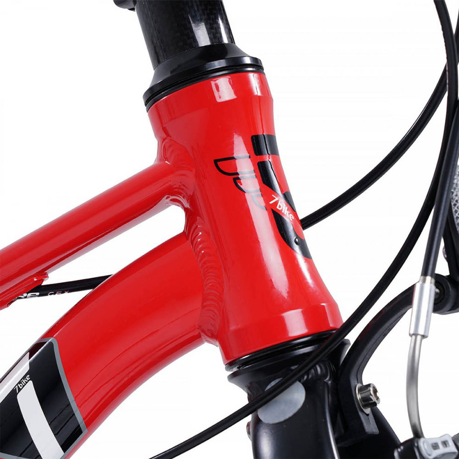 Велосипед MAXISCOO 7Bike 20 2024 Красный