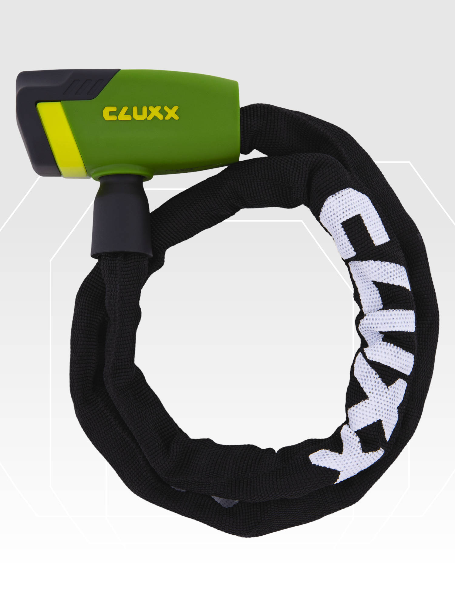 Замок велосипедный CLUXX Keeper 85K Green/Black – купить по цене