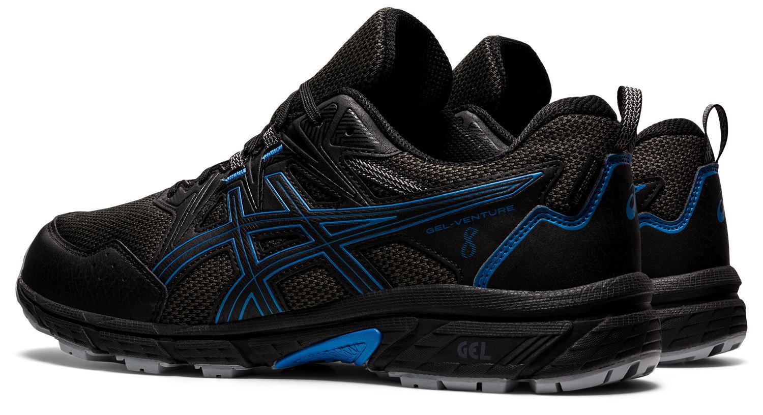 Беговые кроссовки Asics Gel-Venture 8 Waterproof Black/Reborn Blue