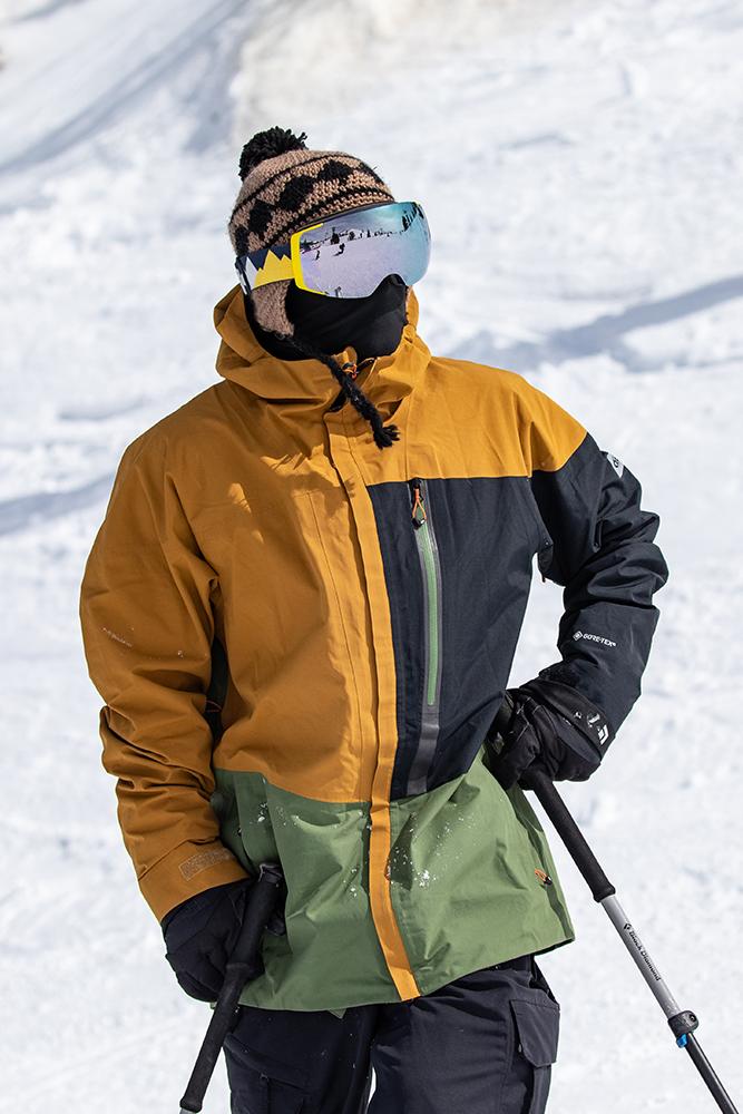Куртка сноубордическая 686 2019-20 GLCR Gore-Tex Golden Brown Colorblock