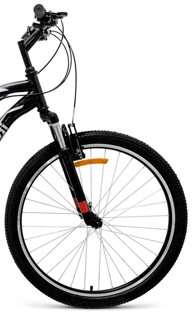 Велосипед Forward Benfica 26 1.0 2019 Черный мат.