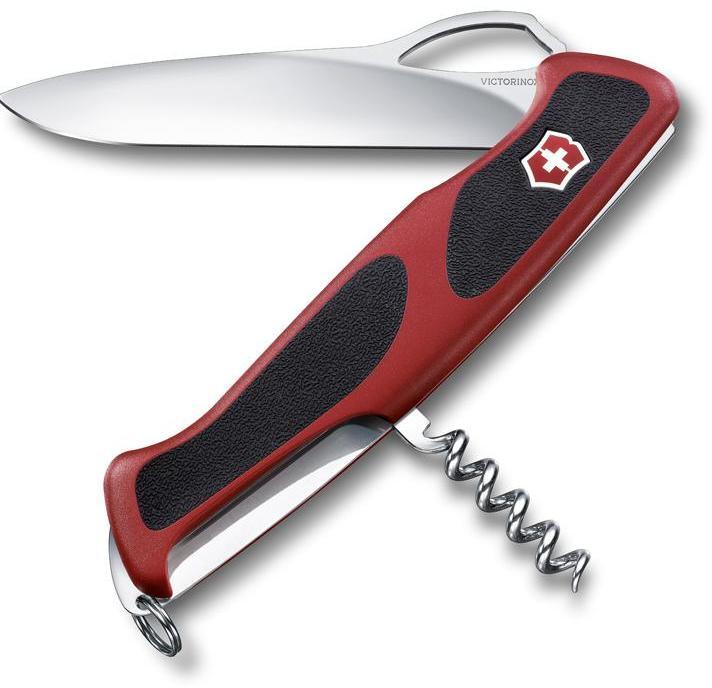 Нож Victorinox RangerGrip 63 (0.9523.MC) красный/черный