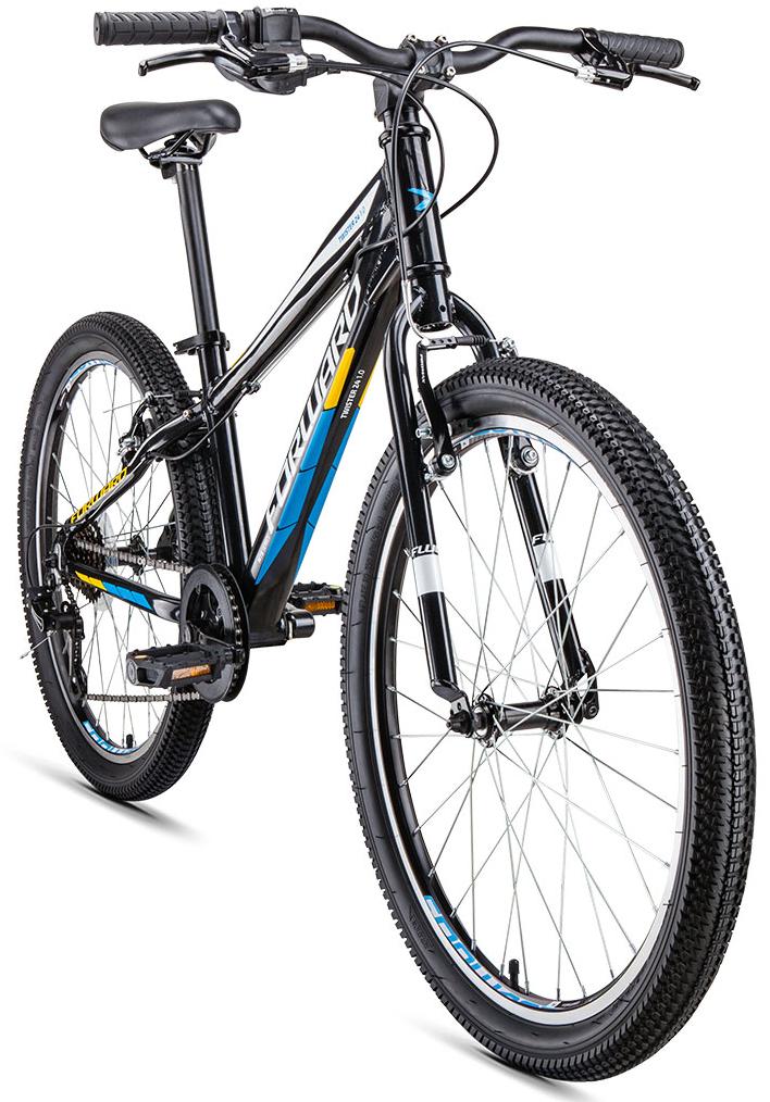 Велосипед Forward Twister 24 1.0 2019 Черный
