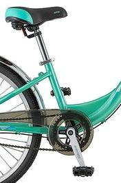 Велосипед Novatrack Ancona 24 2019 зеленый