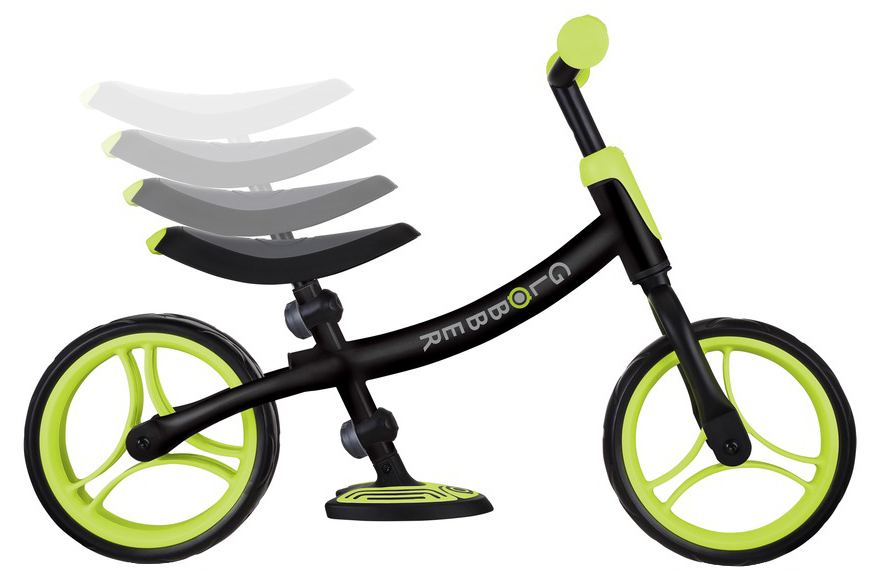 Беговел Globber Go Bike Duo 2022 Черно-Зеленый