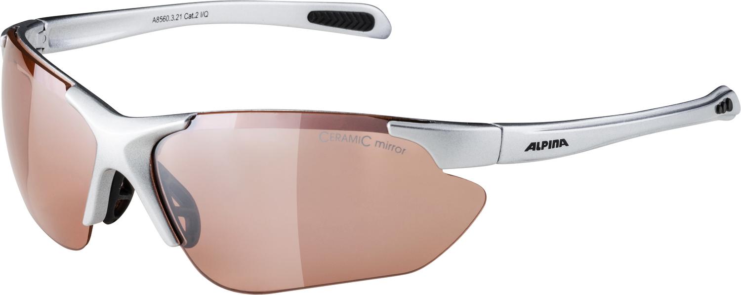 Очки солнцезащитные Alpina 2020 Jalix Silver-Black/Orange Mirror