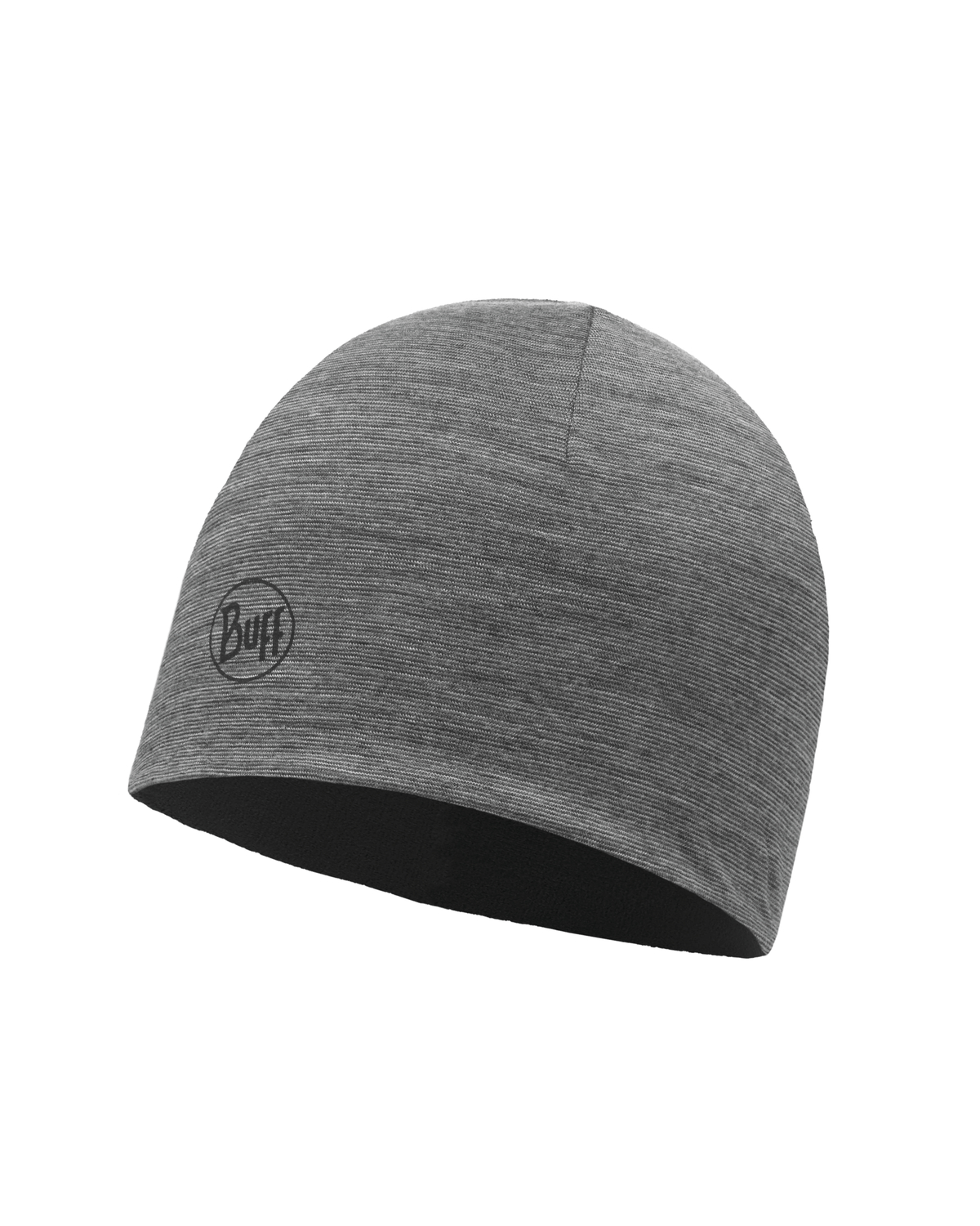 Шапка Buff Lightweight Merino Wool Reversible Hat Black-Grey
