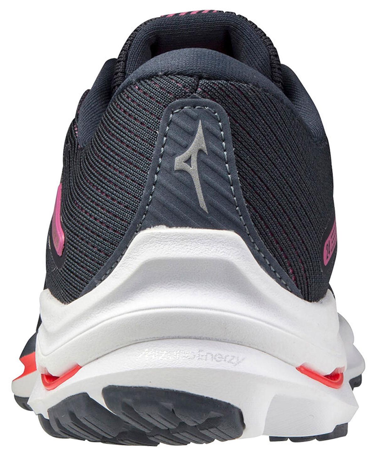 Кроссовки Mizuno Wave Rider 24 (W) чернильный/золотой/красный