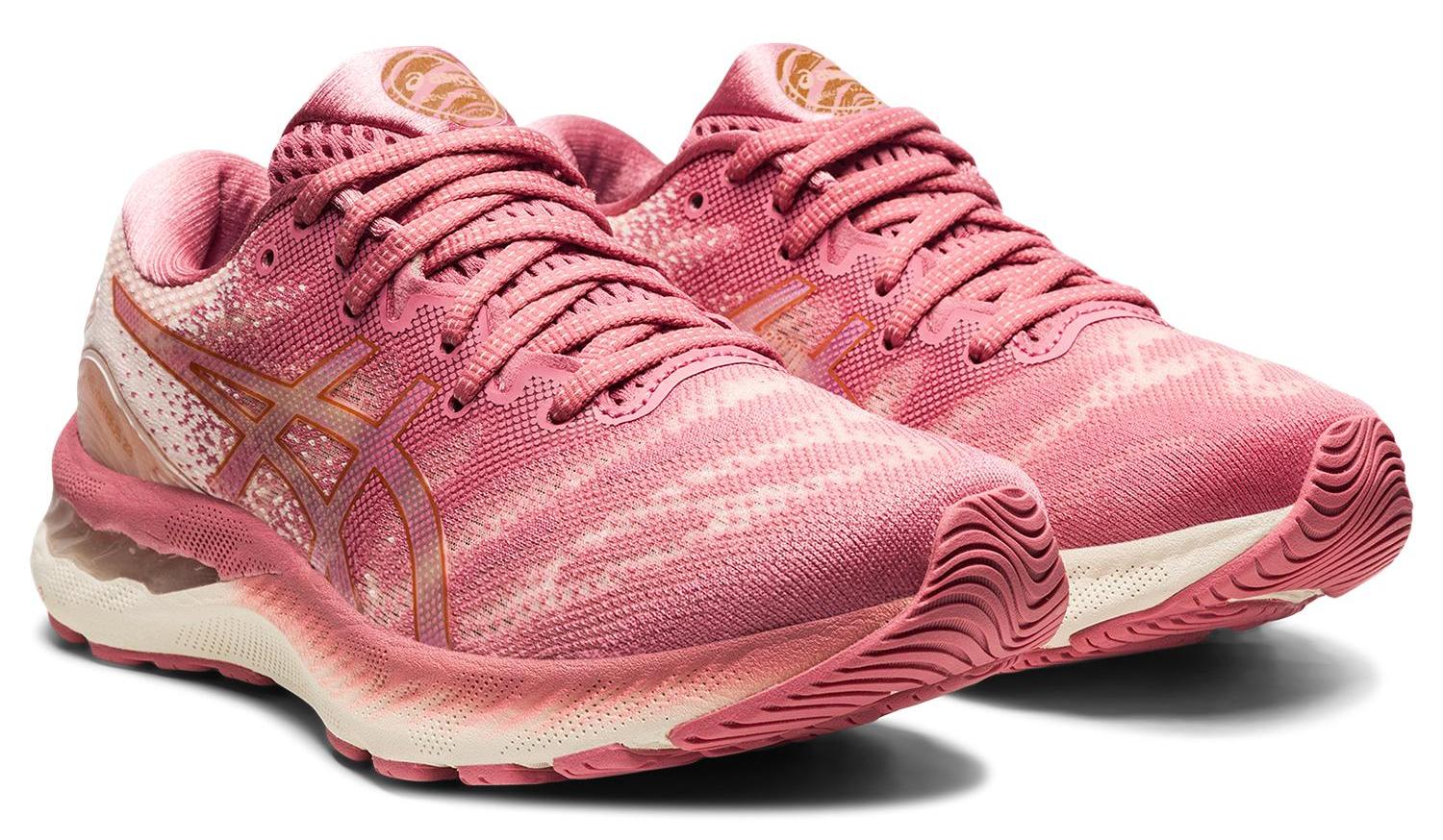 Беговые кроссовки Asics Gel-Nimbus 23 Smokey Rose/Pure Bronze - купить в  КАНТе