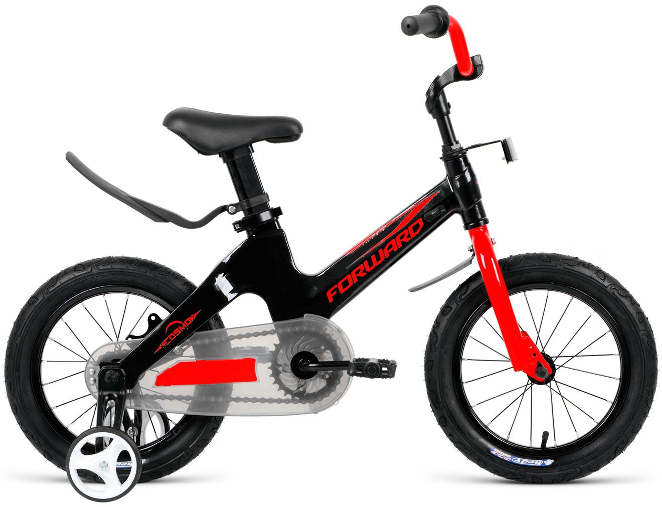 Велосипед Forward Cosmo 14 2020 черный/красный