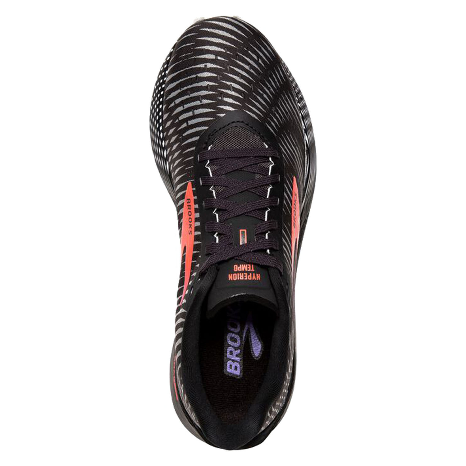 Беговые кроссовки BROOKS Hyperion Tempo Black/Coral/Purple