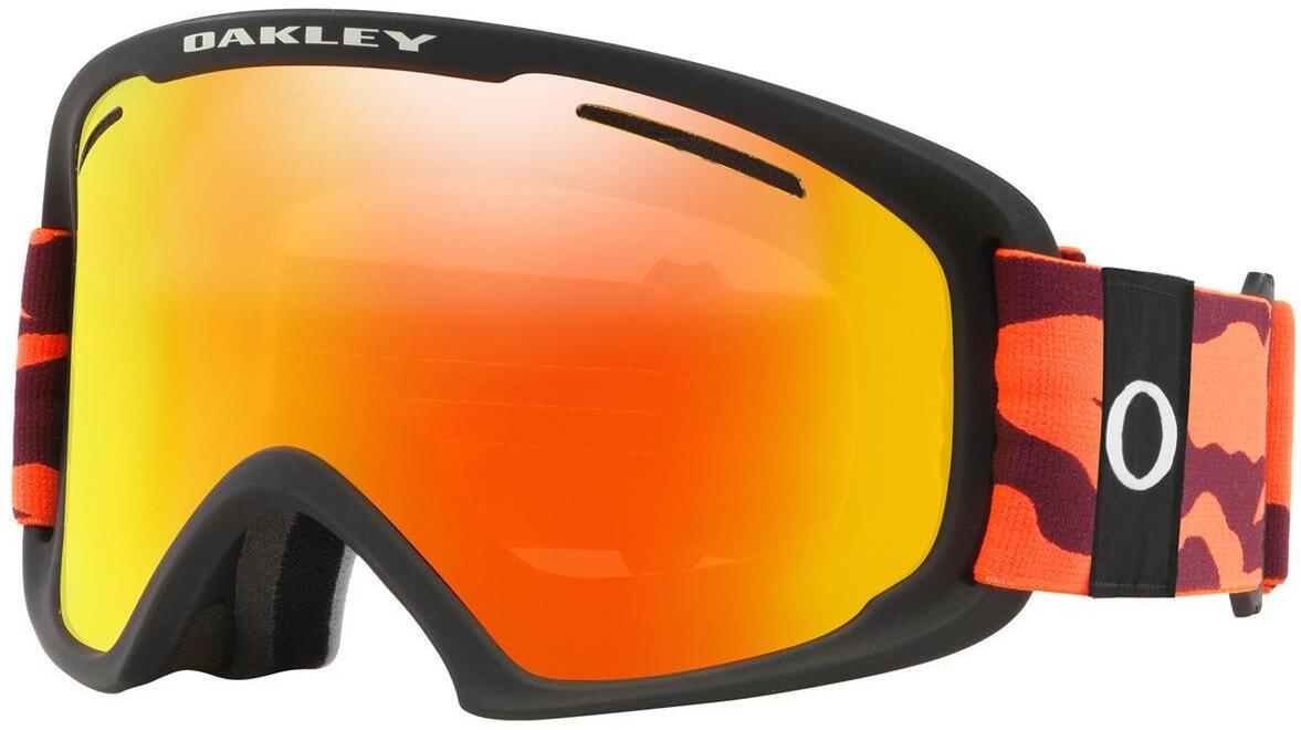 Очки горнолыжные Oakley O Frame 2.0 Pro XL Neon Orange Camo/Fire Iridium