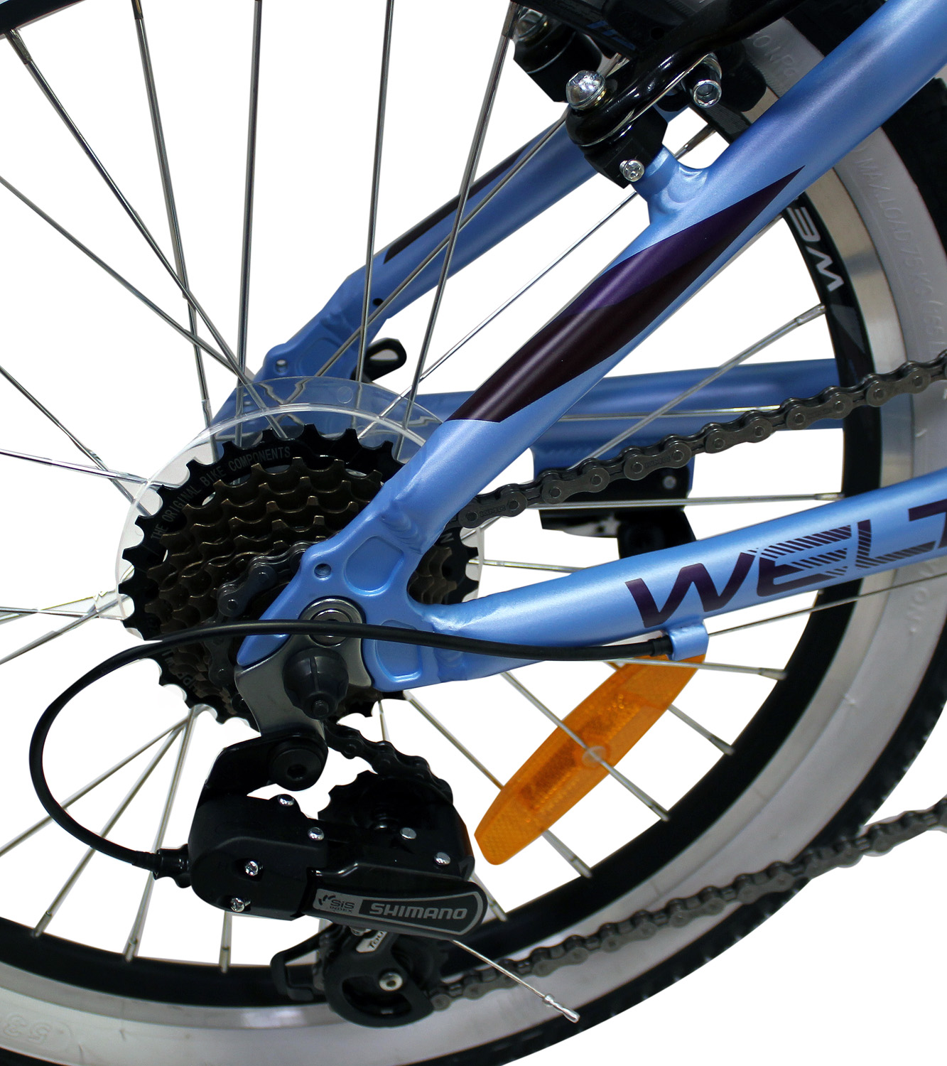 Велосипед Welt Edelweiss 20 2020 Matt Royal Blue/Violet