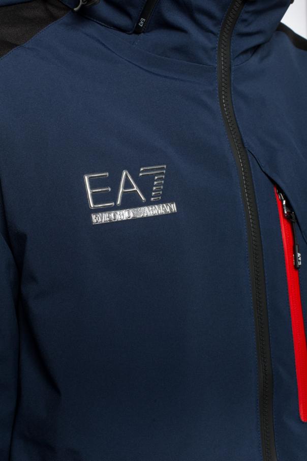 Куртка горнолыжная EA7 Emporio Armani 2018-19 6ZPG07/PN45Z GIUBBOTTO NAVY BLUE