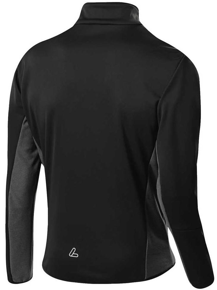 Куртка беговая Loeffler 2019-20 WS Warm Черный/Лайм
