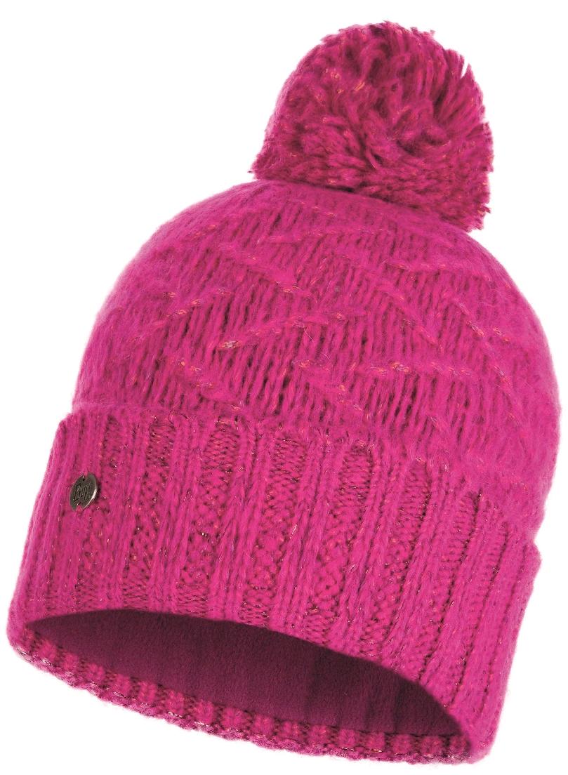 

Шапка Buff Knitted & Polar Hat Ebba Bright Pink
