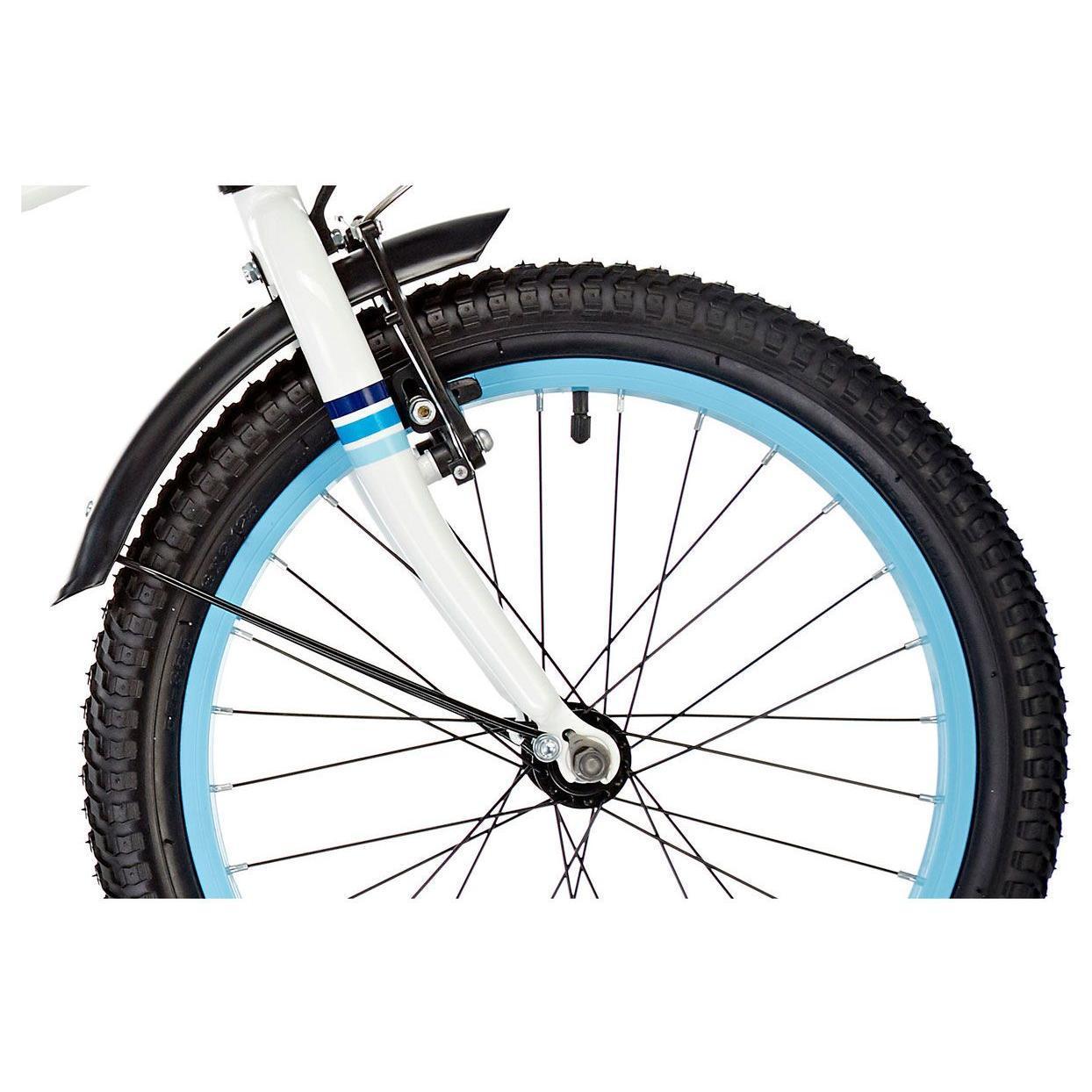 Велосипед Scool XXlite Steel 18 2018 white/blue
