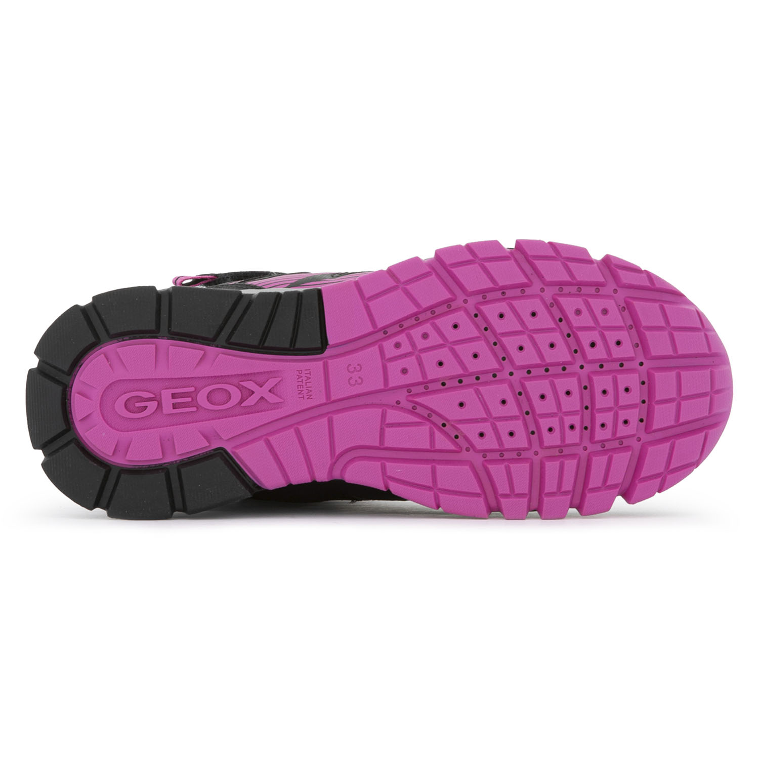 Ботинки детские GEOX J Montrack B Abx A Anthracite/Fuchsia