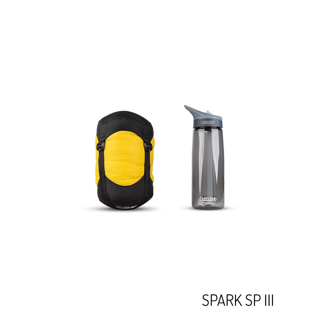 Спальник Sea To Summit Asp3-R 183 Spark Spiii-Regular Left Zip 183 Light Grey/Yellow