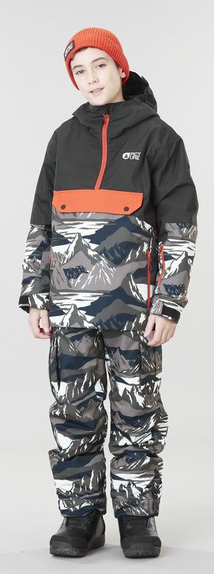 Куртка сноубордическая детская Picture Organic Testy Jkt B Black