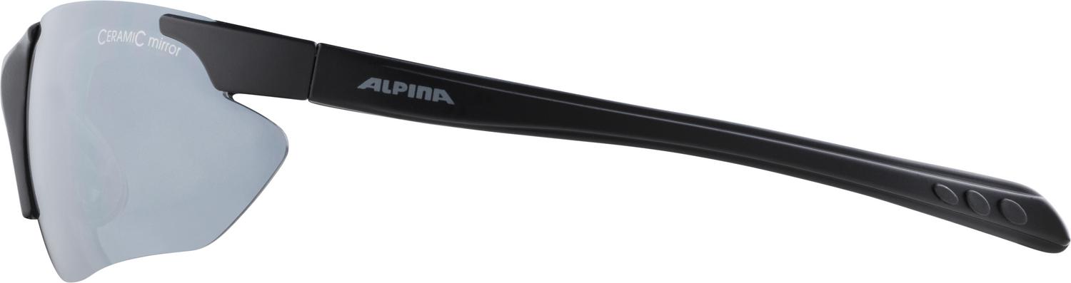 Очки солнцезащитные Alpina 2020 Jalix Black Matt/Black Mirror