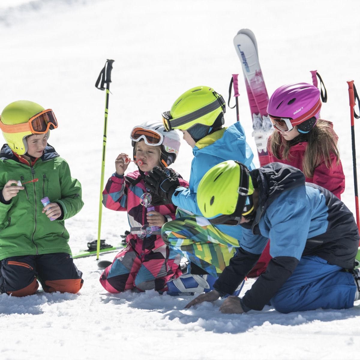 Горные лыжи с креплениями ELAN 2019-20 Sky QS 100-120 + EL 4.5 Shift
