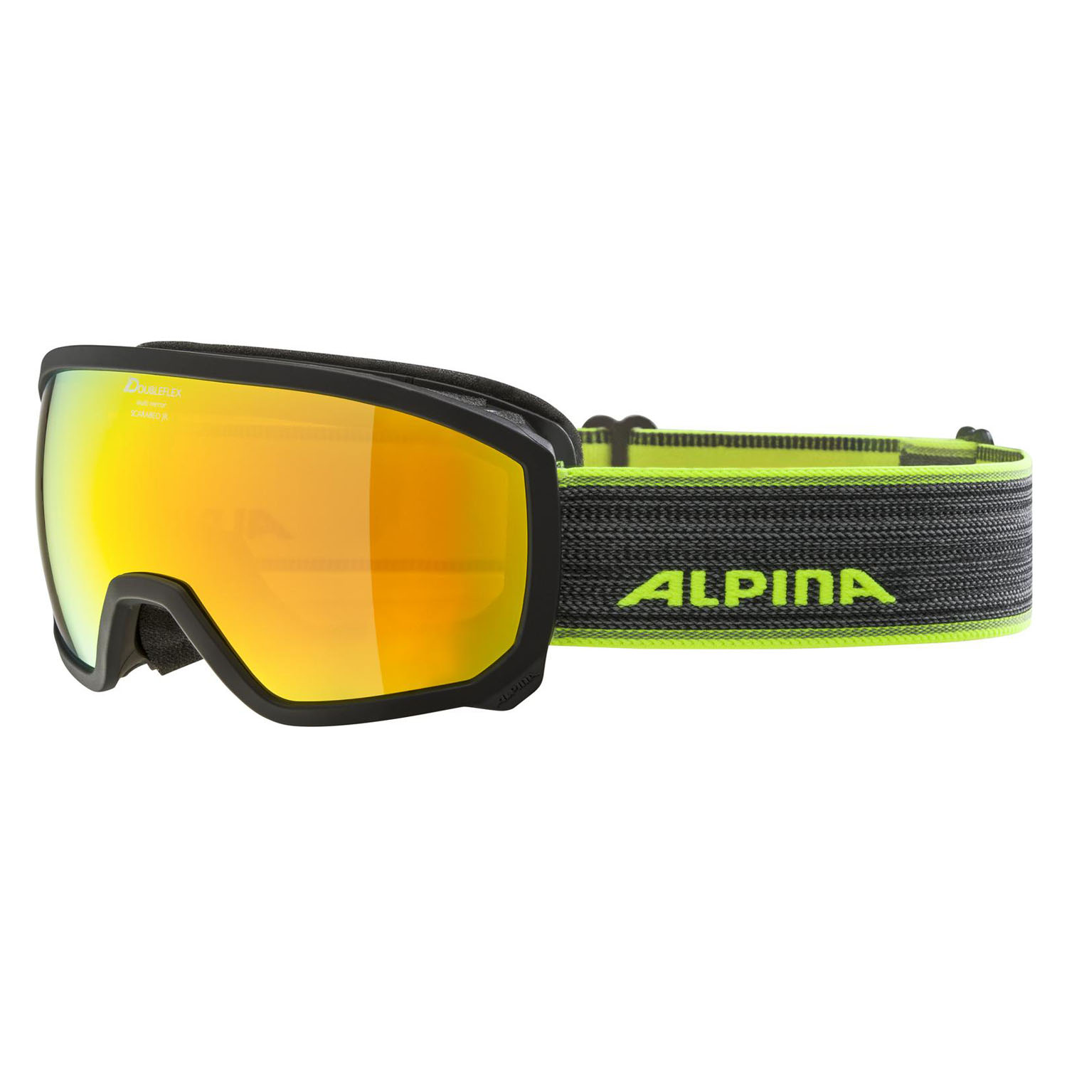 Очки горнолыжные Alpina Scarabeo Jr. Q-Lite Black Matt