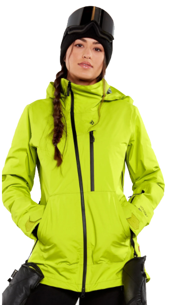 Куртка сноубордическая Volcom 2020-21 Nya Tds Inf Gore-Tex Lime