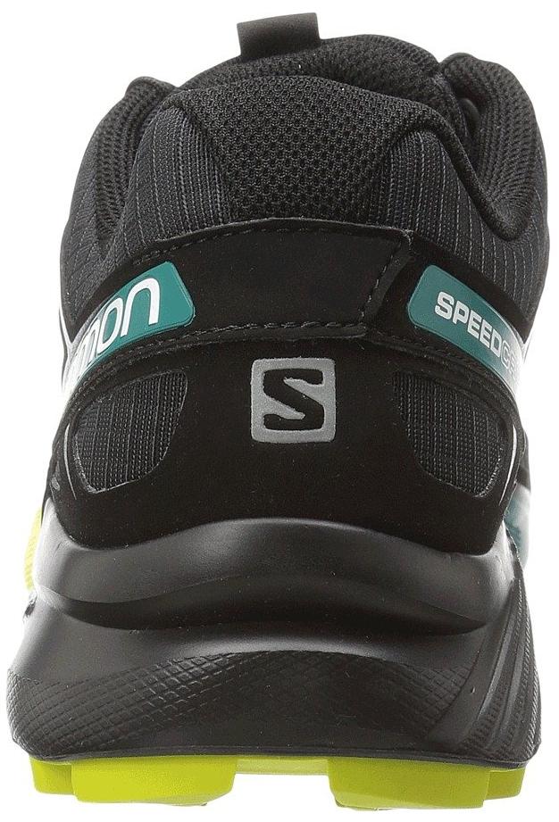 Беговые кроссовки для XC Salomon 2019 Speedcross 4 Black/Ever/Sulphur Spring