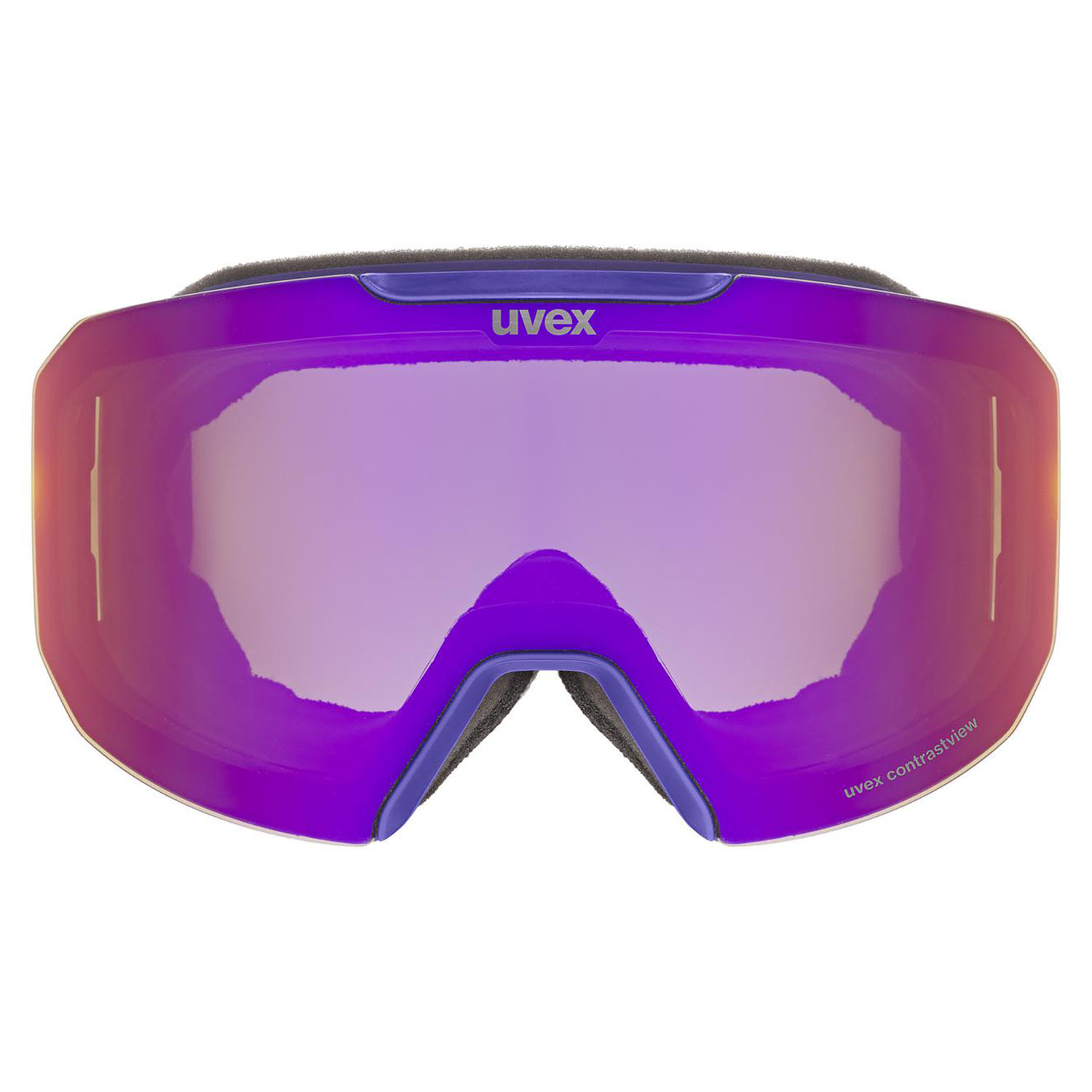 Очки горнолыжные UVEX Evidnt Attract Purple Dl/Fm Ruby-Green