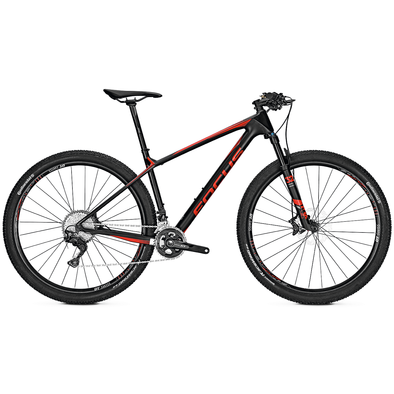 

Велосипед Focus Raven Max Pro 2018 Carbon/redm