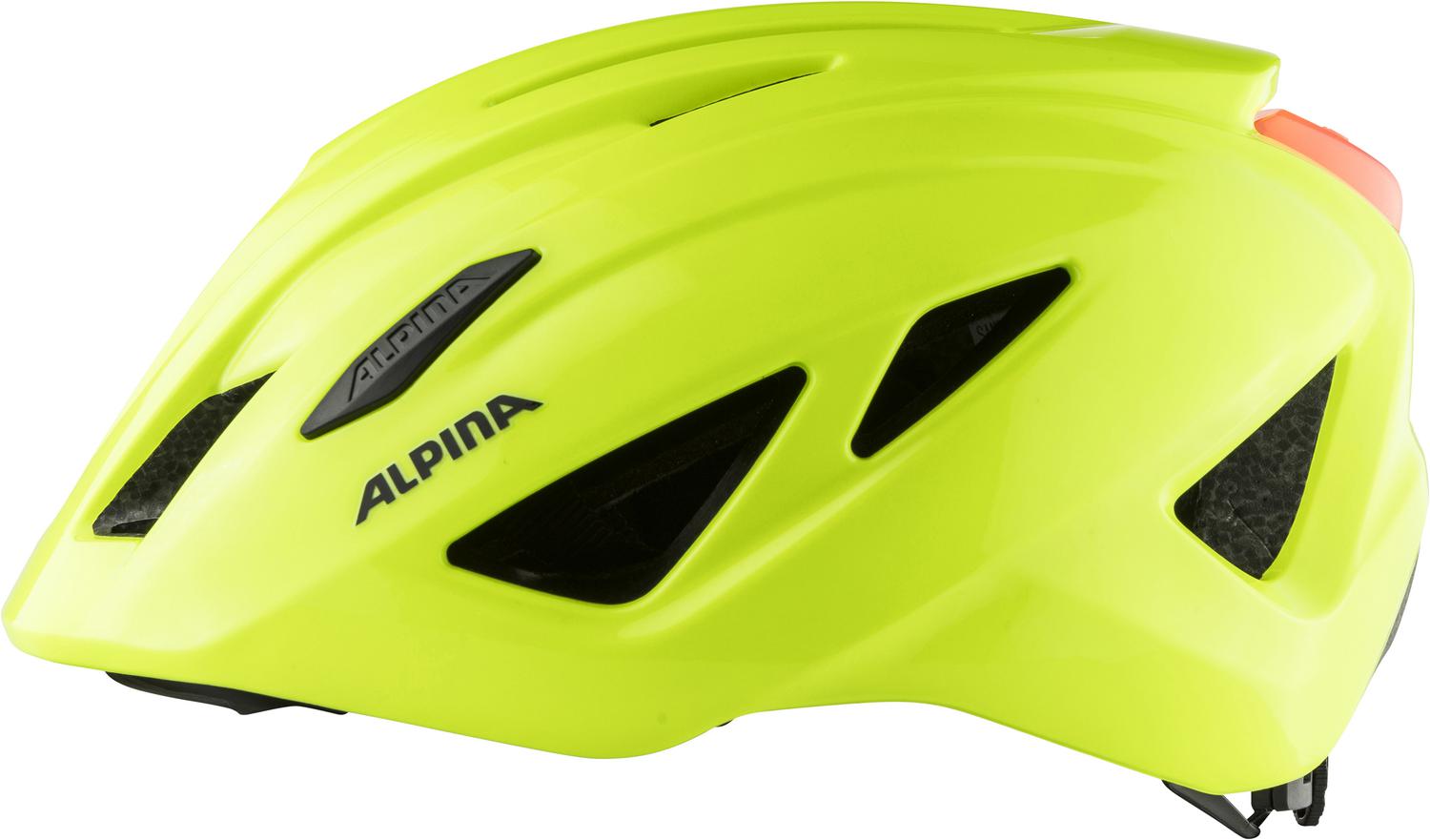 Велошлем ALPINA Pico Flash Be Visible Gloss