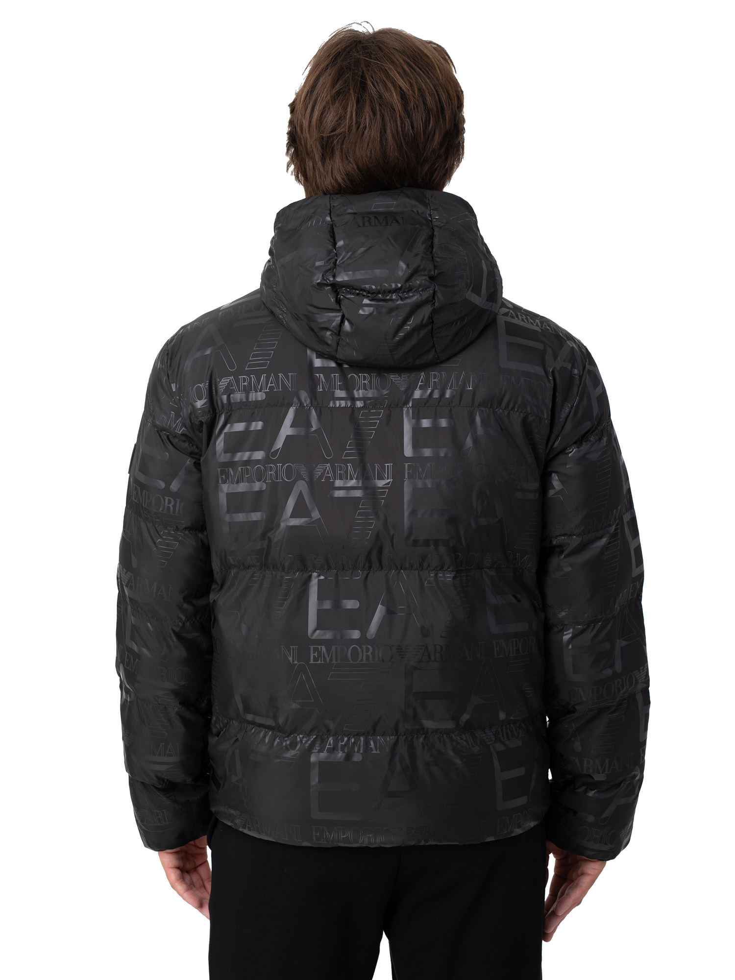 Куртка мужская EA7 Emporio Armani Mountain Poly Down Hooded Logo