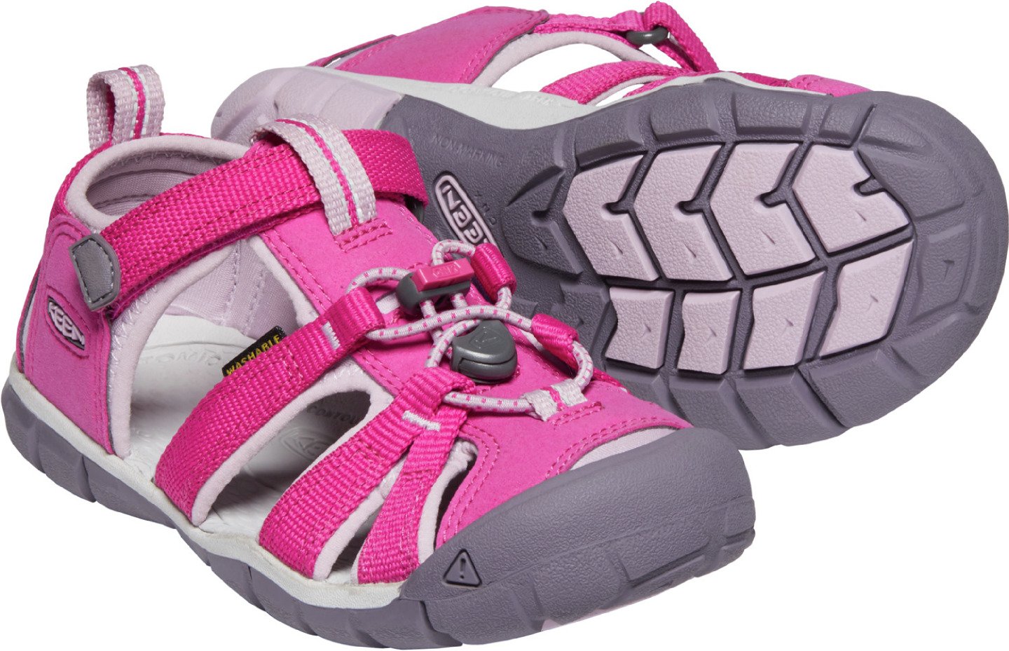 Сандалии детские Keen Seacamp II CNX Steel Grey/Rapture Rose