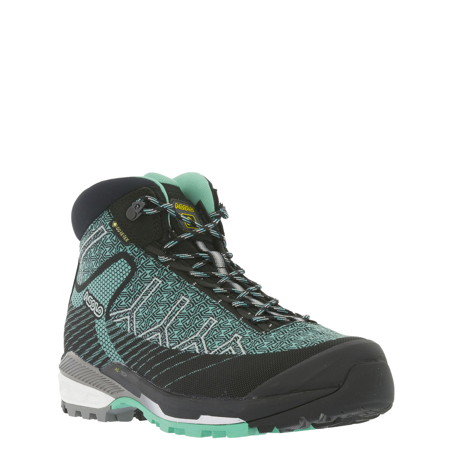 Ботинки Asolo Falcon Evo Jaquard GV ML Black/Aqua Green