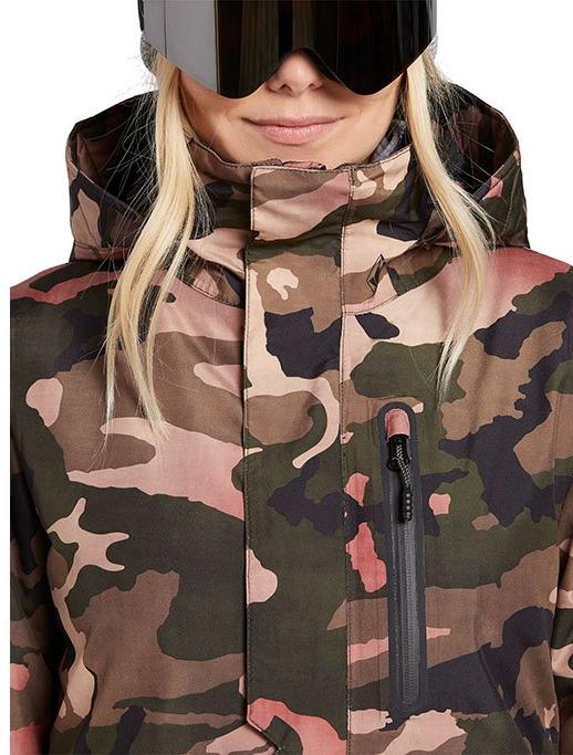 Куртка сноубордическая Volcom 2019-20 Eva Ins Gore-Tex Faded Army
