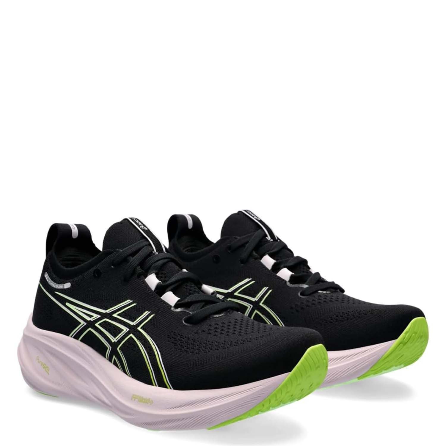 Кроссовки Asics Gel-Nimbus 26 Black/Neon Lime